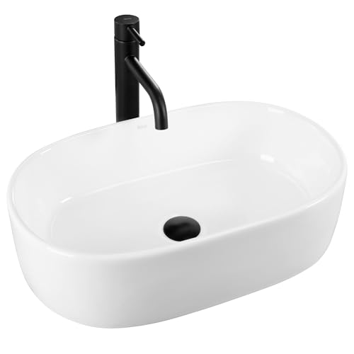 Rea U0600, Lavabo sobre encimera ALMA, White