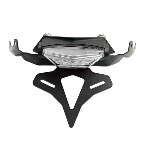Support de plaque F900R à contre-pointe intégrée et feu LED pour affiner l'arrière moto