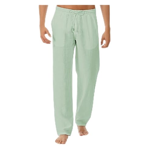Pantalon en lin doux homme pour éviter la transpiration et l'inconfort au bureau
