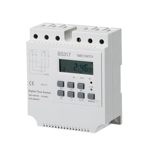 BS317 Three Phase Timer Switch
