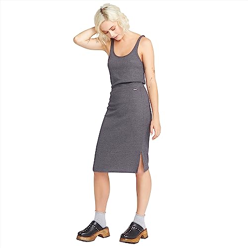 Volcom Women's Lived in Lounge Rib Skirt4