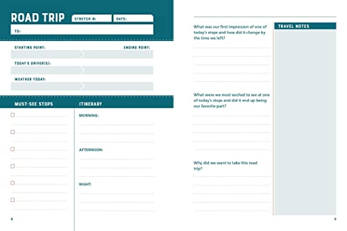 The Road Trip Journal & Activity Book: Everything You Need to Have and Record an Epic Road Trip! - Image 2