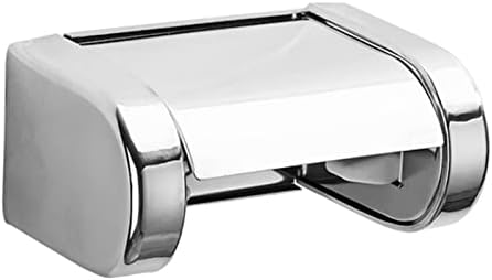 FuMeiAo 1Pc Toilet Paper Holder Durable Toilet Paper Dispenser Toilet Paper Roll Holder with Shelf Wall Hanging Paper Rustproof and Waterproof