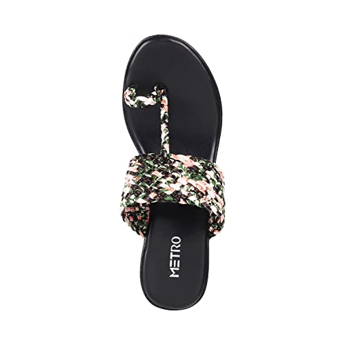 Image of Metro Women Wedge Heel Slip-on Sandal