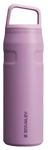 Image of Stanley IceFlow Cap and Carry Water Bottle | Wide Mouth Twist Lid | Lightweight & Leakproof for Travel & Sports | Insulated Stainless Steel | BPA-Free