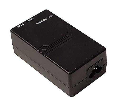 TP-POE-24G-12W desktop inserter pasivo PoE entregando 24 VDC salida modo B hasta 12 W sobre Ethernet gigabit, con entrada 100–240 VAC rango automático y cumplimiento de eficiencia energética nivel VI. miniatura 3