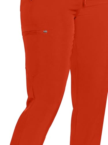 Image of COZYFIT Womens Scrub Pants - Soft Stretch Yoga Style with 5 Pockets, Slim Fit Jogger Scrubs Pants for Women