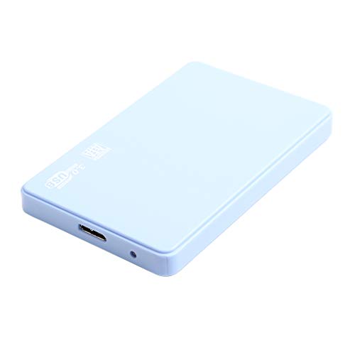 Almencla Disco Duro Externo Portátil - 2.5'' USB 3.0 Memoria Externa para Windows para Linux y Laptop - Azul 1T
