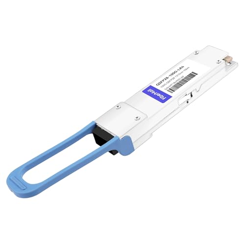 Image of Fiber Mall 100G QSFP28 100GBASE-LR4 Optical Transceiver Module 1310nm 10km LC SMF DOM for Cisco QSFP-100G-LR4-S
