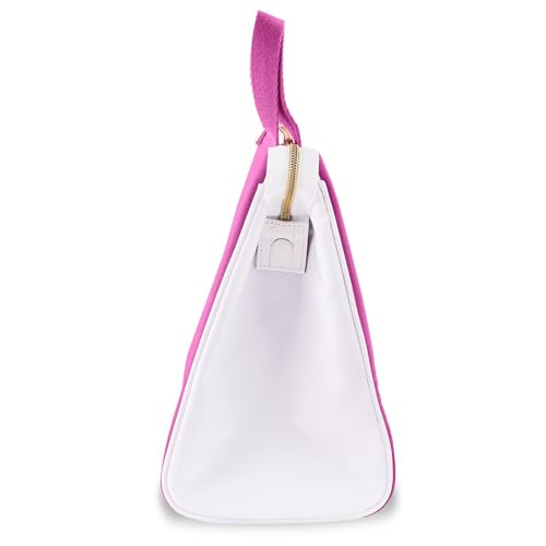 Image of kate spade new york Insulated Lunch Tote, Want A Bite | Cute Insulated Soft Cooler Bag, Adult Lunch Box with Silver Thermal Interior Lining and Mesh Storage Pocket
