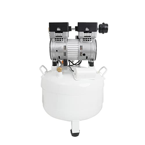Image of Elephant Oil Free & Noiseless Air Compressor 30 Ltr. with Painter Plus Spray Gun PS 01, PU Pipe & Fittings (AC 30DR - PS 01)