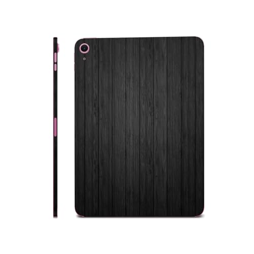 iPad Skin Compatible with Apple iPad A16 11 Gen (2025) - Black Wood - Premium 3M Vinyl Protective Wrap Decal Cover - Easy to Apply | Crafted in The USA by MightySkins