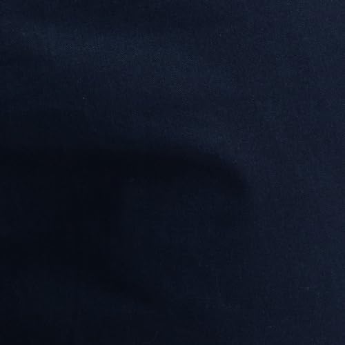 Image of Colorplus Men's Cotton Blend Solid Piece Dyed Pattern Contemporary Fit Flat Front Casual Trouser