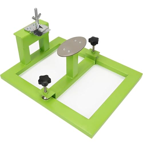 jcwwolk Máquina De Serigrafía Manual De Sombrero, Impresora De Serigrafía De Abrazadera, Ajuste Izquierdo Y Derecho 10mm, Ajuste hacia Adelante Y hacia Atrás 200mm, para Sombreros Y Camisetas