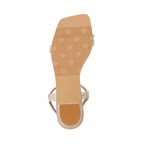 Image of Mochi Women Synthetic Leather Block Heel Fashion Sandal