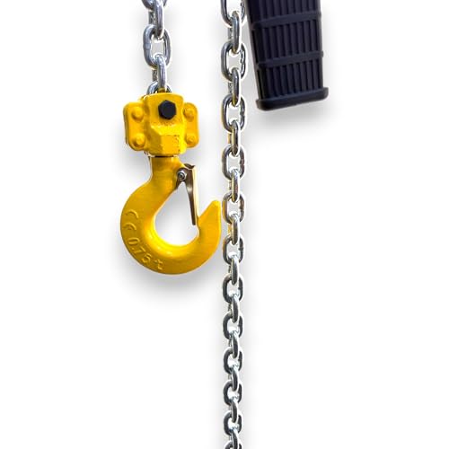 Image of BULLIFT Hand Lever Hoist 0.75 Ton - 1.5 Meter Lift | Heavy Duty Manual Lever Block with Alloy Steel Load Chain | Industrial Chain Puller for Lifting & Rigging