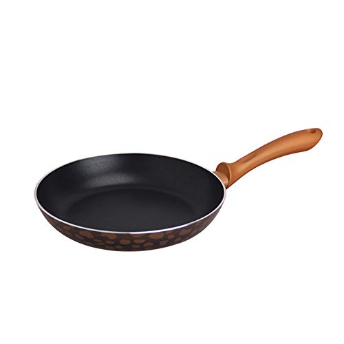 Sartén - 26 cm Aleación de Aluminio Revestimiento Antiadherente Mango de Baquelita Anti Escaldado Apto para Cualquier Estufa Incluido Inducción, Marrón