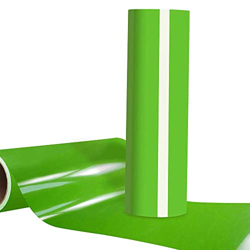 Heat Transfer Vinyl Light Green HTV Roll 12
