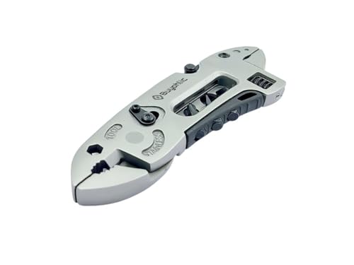 Image of Multitool Wrench set 7 Tools /Pliers /Wire Cutter /Flat Screwdriver Adjustable Multi Purpose Stainless Steel Tool