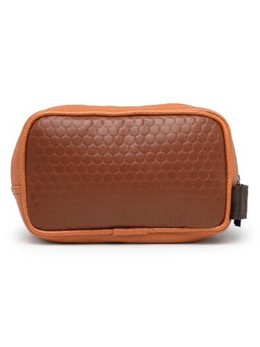 Image of ASIAN Premium Brown Textured Sling Pouch | Compact, Stylish & Travel-Ready Bag for Women and Girls