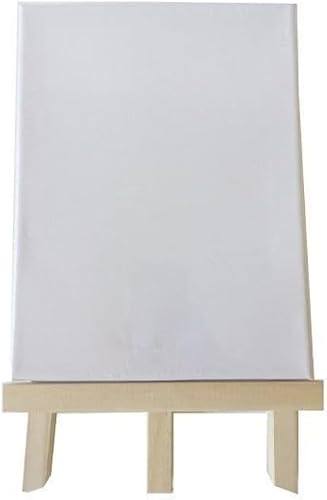Canvas with Wooden Easels – 30 × 40 cm