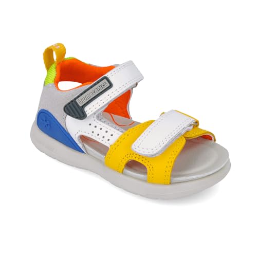 Sandales Biomecanics garçon scratch chaussure en cuir souple marche stable