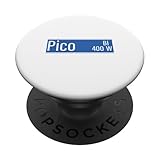 Los Angeles LA Street Signs Pico BLVD für Damen und Herren PopSockets Klebender PopGrip