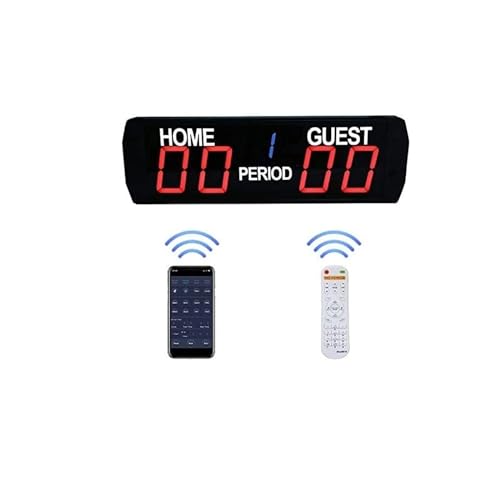 Marcador electrónico LED para baloncesto y vóley miniatura 6