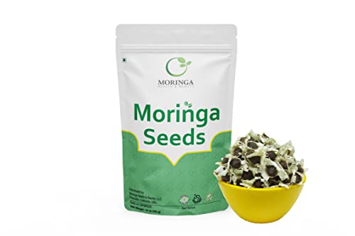 Moringa Health & Beauty Organic Moringa Seeds 10 Ounce | Approx 1000 Seeds | Use for Eating & Planting | PKM1 | Non - GMO | Semilla de Moringa | Malunggay