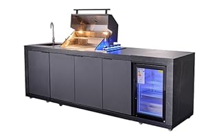 Goriller Godziller GD263 Propangas Grillküche Grau