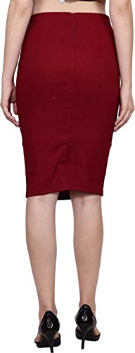 Image of Girls Solid Pencil Skirt