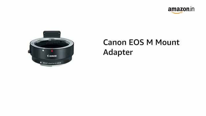 Buy Canon EOS M Mount Adapter Online at Low Price in India | Canon