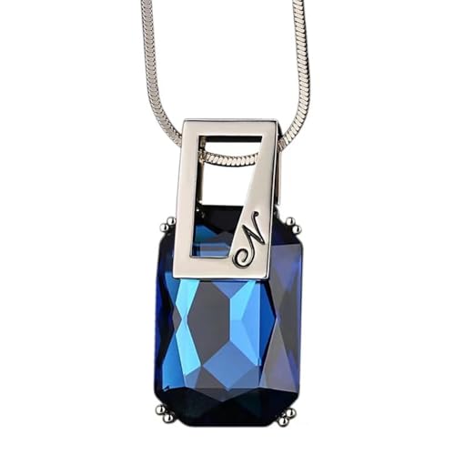 Bijoux pour hommes et femmes idée cadeau collier cristal géométrique moderne