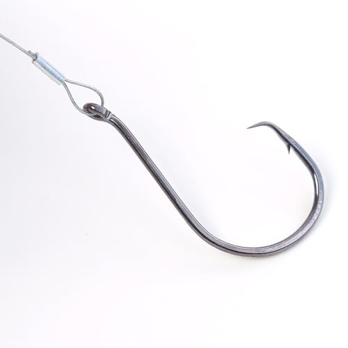 Set de 20 líderes de acero inoxidable para pesca miniatura 7