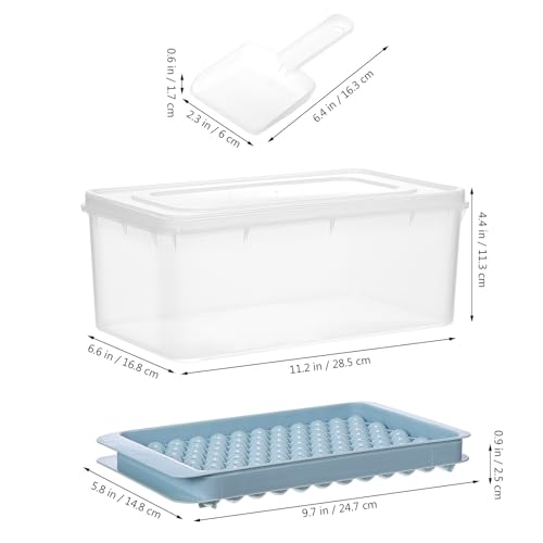 Set de moldes para cubitos de hielo mini círculo, 4 capas miniatura 2