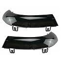Easy Link 2x Spiegelblinker Rechts Links Außenspiegel Blinker Schwarz mit LED Blinkleuchte Seitenblinker Kompatibel mit VW Passat Golf 5 6 Plus Sharan Skoda Superb Seat Alhambra 1K0949102 1K0949101