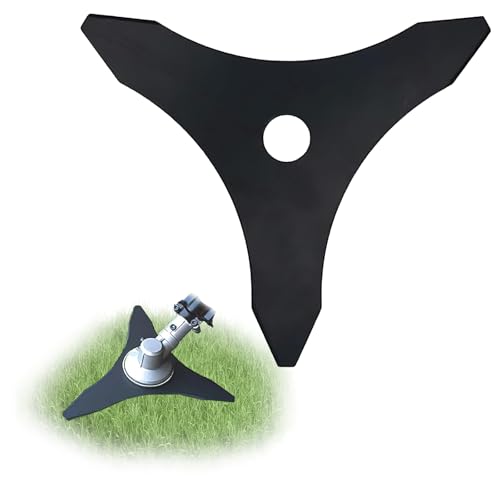 Disco Desbrozadora 3 Dientes, Darryy Cuchilla de Desbrozadora para Maleza, Cabezal Desbrozadora Universal, cuchilla Cortadora Desbrozadora, Accesorios para Desbrozadora 25.4mm (3mm, Ø300mm)