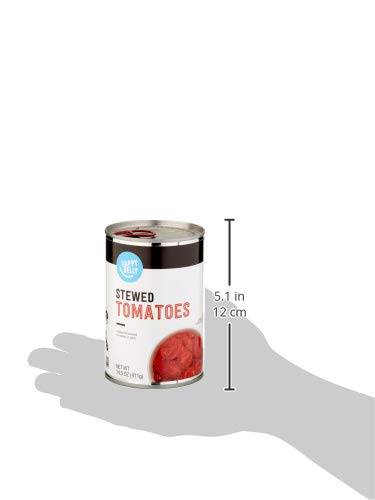Amazon Brand - Happy Belly Stewed Tomatoes, 14.5 Ounce