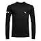 PUMA Camiseta Térmica Manga Longa Proteção UV50+ Fio LYCRA® Adulto Masculino, Preto - 550, G