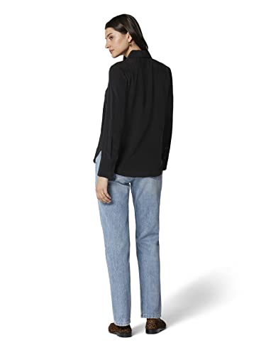 Equipment Women's Leona In True Black, X-Small #TOP2