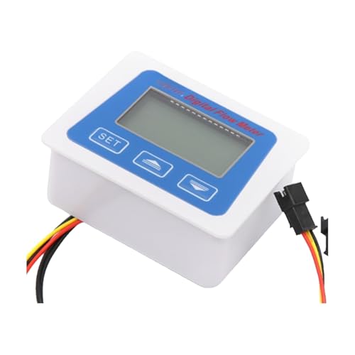 Medidor digital de flujo para controlar el riego del jardín y ahorrar agua en casa