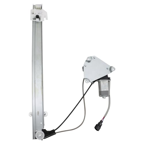 Image of TRQ Rear Left Power Window Regulator & Motor Assembly Drivers Side Compatible with 2006-2007 Jeep Liberty