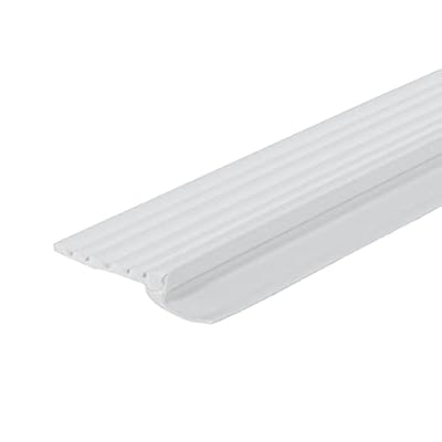 M-D Building Products 87700 9-Feet Dual Vinyl Garage Door Seal for Top and Sides, White