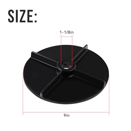 Disco compatible 9 pulgadas para esparcidores SaltDogg miniatura 2