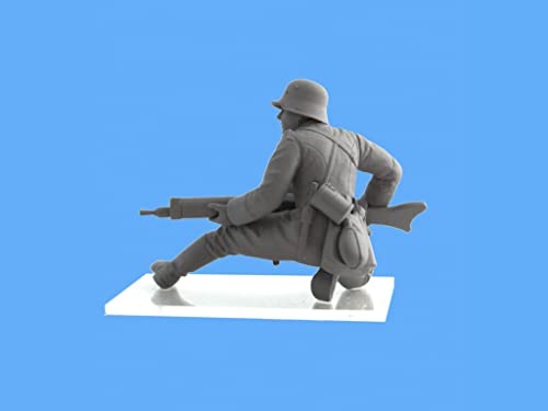 Kit de Figura de Plástico German Sturmtruppen (1918) Escala 1:35 miniatura 6