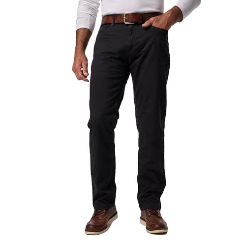 Lucky Luke 70: Am Klondike 2 JP 1880 Herren große Größen Übergrößen Menswear L-8XL 5-Pocket Hose, elastischer Innenbund, Regular Fit, Reine Baumwolle Navy 70 717157 76-70
