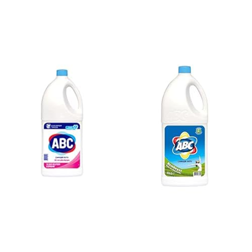ABC Kir ve Leke Karşıtı 4 kg Çamaşır Suyu (1 x 4000 g) + ABC DETERJAN Bembeyaz & Parlak 4 kg Çamaşır Suyu (1 x 4000 g)