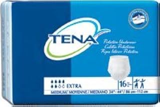 TENAÂ® Protective Underwear, Extra Absorbency-Size Medium Waist / Hip 34