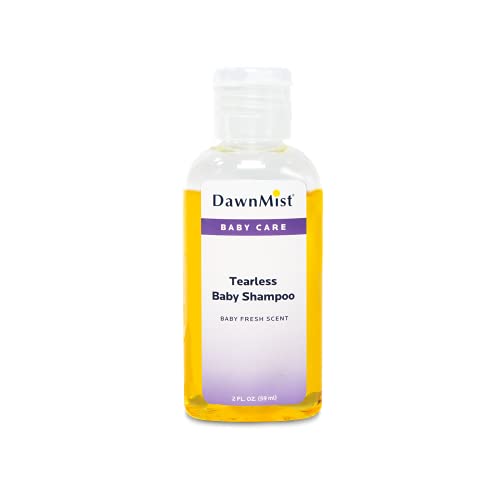 Image of Dukal Dawn Mist Tearless Baby Shampoo with Dispensing Cap, 2 oz. Bottle (Pack of 144)