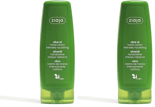 Ziaja Oliva crema de manos y uñas 80ml (Paquete de 2)
